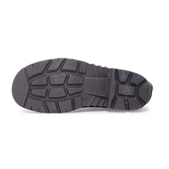 Mack - Pump Gumboot Safety PVC Unisex Black/Grey UK 8 Pair | MK000PUMPB3F080