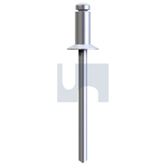 Hobsons - #53 - 72-304stst - Stainless Rivet Countersunk Open - 304 Stainless | R0472OLL503