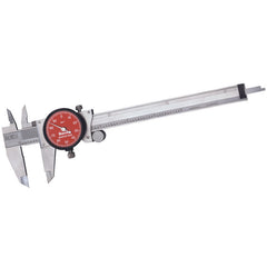 Starrett - Dial Caliper 6in White Dial Case | 120a-6