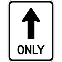 Uniform Safety Signs - 600x400mm - Metal - (Arrow Up) Only | R2-7AM