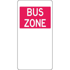 Uniform Safety Signs - 225x450mm - Aluminium - Bus Zone | R5-20