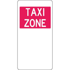 Uniform Safety Signs - 225x450mm - Aluminium - Taxi Zone | R5-21