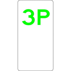 Uniform Safety Signs - 225 x 450mm - Aluminium - 3 Hour Parking (Right Arrow) | R5-3(R