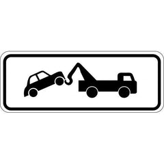 Uniform Safety Signs - 900 x 337mm - Aluminium - Class 1 - Tow Away | R5-39B
