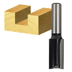 Carbitool - Straight Bit Down Shear 3/4 TCT 1/2 Shank | TSH 1424