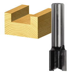 Carbitool - Hinge Mortise Bit 12.7mm TCT, 2Flt 1/4 Shank | T 2016