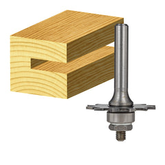 Carbitool - Trim Saw 1.6mm Solid Carbide, 12Flt W/bear | TA 900-1.6 MB