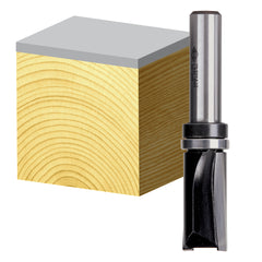 Carbitool - Trim Bit Shear Flush 1/2 Inverted TCT 1/4 Shank | TS 8216 B