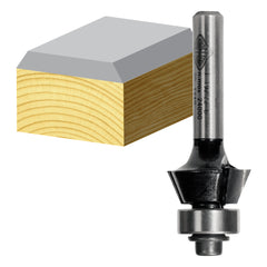Carbitool - Laminate Trim Bit Bevel 17.7 x 22 Deg TCT 1/4 Shank B/bear | T 192.22 B