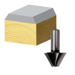 Carbitool - Bevel Trim Bit 30 Deg X 5/8, 1/4 Shank | TBD 30