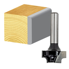 Carbitool - Bead Edge B&er Bit 3/4 L/H TCT 2Flt 1/4 Shank | TLE 24 LH