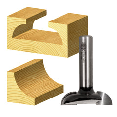 Carbitool - Draw Pull Bit 2 TCT 2Flt 1/2 Shank | TDC 20 1/2