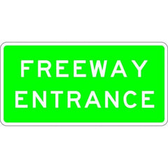Uniform Safety - Signs - 1800x900mm - Aluminium - Class 1 - Freeway Entrance | R6-20B