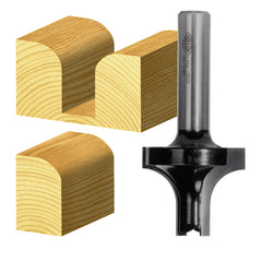 Carbitool - Rounding Over Bit Extended 38.7 TCT, 1/2 Shank W/bear | TX 516 B 1/2
