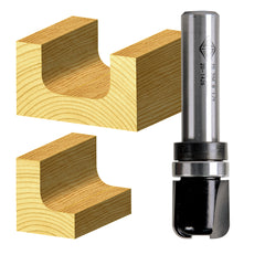 Carbitool - Dish Cut Bit 28.6 TCT 1/2 Shank W/bear | TD 712 B 1/2