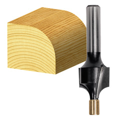 Carbitool - Rounding Over Bit 4.8mm Rad. TCT, 2Flt 1/4 Shank | T 506