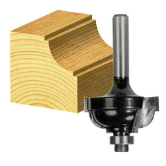 Carbitool - Classical Cove Bit 1.1/8 TCT, 1/2 Shank W/bear | TC 708 B 1/2
