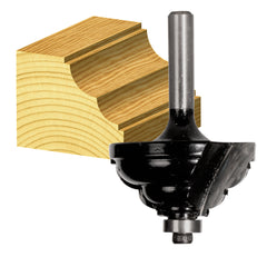 Carbitool - Double Cove Bit 1.1/2 TCT 1/4 Shank W/bear | TDC 706 B
