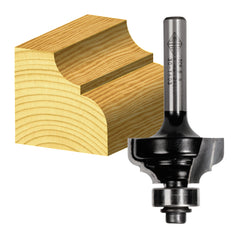 Carbitool - Provincial Bit 3.2mm Rad TCT 1/4 Shank W/bear | TCR 8 B