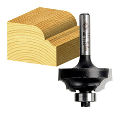 Carbitool - Trad.Classical Bit TCT, 2Flt 1/2 Shank W/bear | TTC 12 B 1/2
