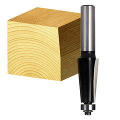 Carbitool - Chamfering Bit 5 Deg. TCT, 2Flt 1/2 Shank W/bear | T 8105 B 1/2