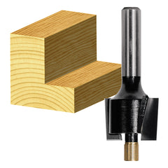 Carbitool - Rebating Bit 23.8mm TCT, 2Flt 1/4 Shank | T 1712