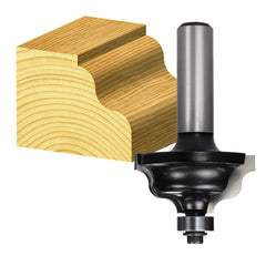 Carbitool - Double Ogee Bit 1.1/4 TCT 2Flt 1/2 Shank W/bear | TDO 8 B 1/2