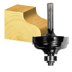 Carbitool - Ogee Bit 4.8mm Rad. TCT, 2Flt 1/2 Shank W/bear | T 7506 B 1/2