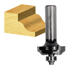 Carbitool - Shallow Roman Ogee Bit 1.1/4 TCT 1/4 Shank | TS 5705 B