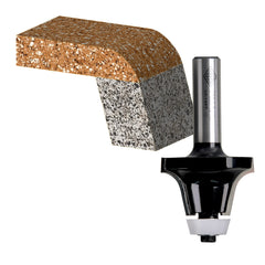 Carbitool - Rndover U/mount Bowl Bit 44.5 TCT, 2Flt 1/2 Shank W/bear | TSS 6 B 1/2