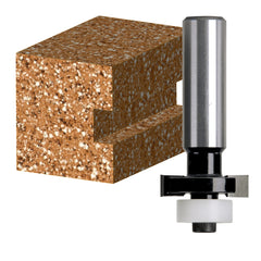 Carbitool - Face Inlay Bit 1/4 TCT, 2Flt 1/2 Shank W/bear | TSS 31 B 1/2