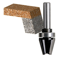 Carbitool - Surface Bit 15 Deg Chamfer TCT, 2Flt 1/2 Shank W/bear | TSS 14 B 1/2