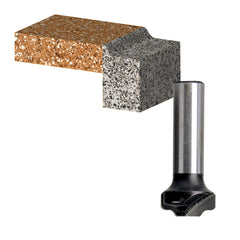 Carbitool - Solid Surface Bit 23.8mm TCT, 2Flt 1/2 Shank | TSS 16 1/2