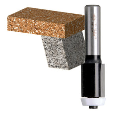 Carbitool - Overhang Trim Bit 19mm TCT, 2Flt 1/2 Shank W/guide | TSS 18 B 1/2