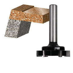 Carbitool - Solid Surface Bit Trim Bit TCT, 6Flt 1/2 Shank | TSS 13 1/2