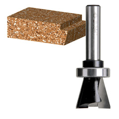 Carbitool - Solid Surface Bit 15 Deg. Inv TCT, 2Flt 1/2 Shank W/bear | TSS 15 B 1/2
