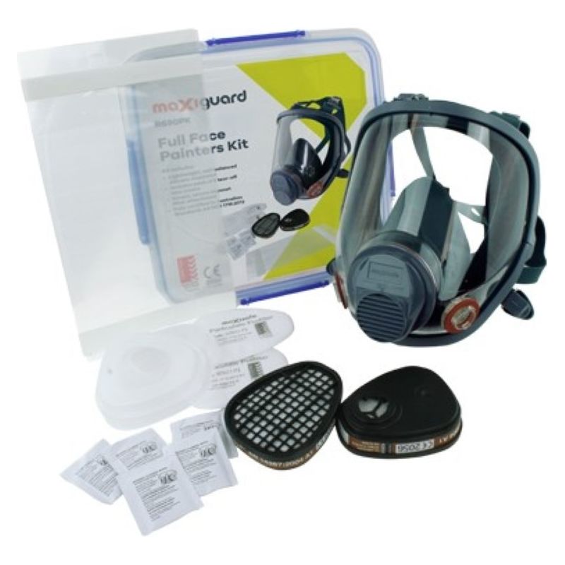 Maxisafe Maxisafe - Maxiguard Full Face Respirator Painters Kit () | Maxisafe ...