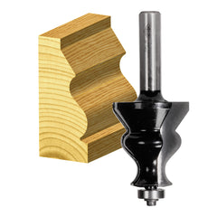 Carbitool - Face Moulding Bit 1.3/4 TCT 1/2 Shank W/bear | TFM 32 B 1/2