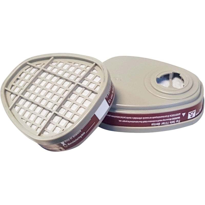 Maxisafe - Maxiguard A1P2 Organic Vapour Cartridge with P2 Prefilter Combination - 1 Pair