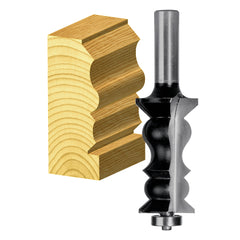 Carbitool - Face Moulding Bit 1.1/8 TCT 1/2 Shank W/bear | TFM 72 B 1/2