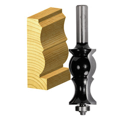 Carbitool - Face Moulding Bit 1.1/8 TCT 1/2 Shank W/bear | TFM 66 B 1/2