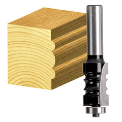 Carbitool - Surface Bead Bit 3/4 TCT 2 F/T 1/2 Shank W/bear | TSB 33 B 1/2