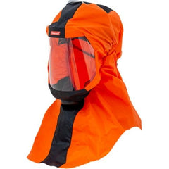 Maxisafe - Cleanair Protective Long Respiratory Hood Ca-2, Orange Colour | R720202