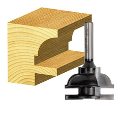 Carbitool - Panel Door Bit 1.3/8 TCT 2Flt 1/4 Shank | TPS 8-2