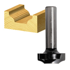 Carbitool - Eliptical Bead Bit Wide Bott 30.5 TCT 2Flt 1/2 Shank | TE 808 1/2