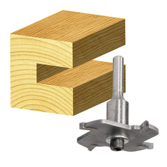 Carbitool - Slotting Cutter Assembly 4.8mm Tct, 4 Flt, 1/2 Shk | TXA 700-4.8M1/2