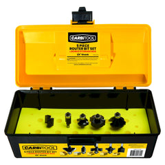 Carbitool - Router Bit Set 5Pc 1/4 Shank | TRBS 20 1/4