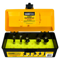 Carbitool - Router Bit Set 5Pc 1/2 Shank | TRBS 30 1/2