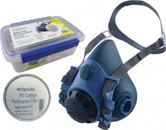 Maxisafe Maxiguard Half Mask Silicone General Purpose Kit w/ P3 Carbon Cartridges | R7500GK