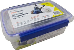Maxisafe Maxiguard Half Mask Silicone Painters Kit w/ A1P2 Cartridges (Boxed Kit) | R7500PK